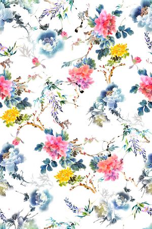 素雅印花华亿平台图片