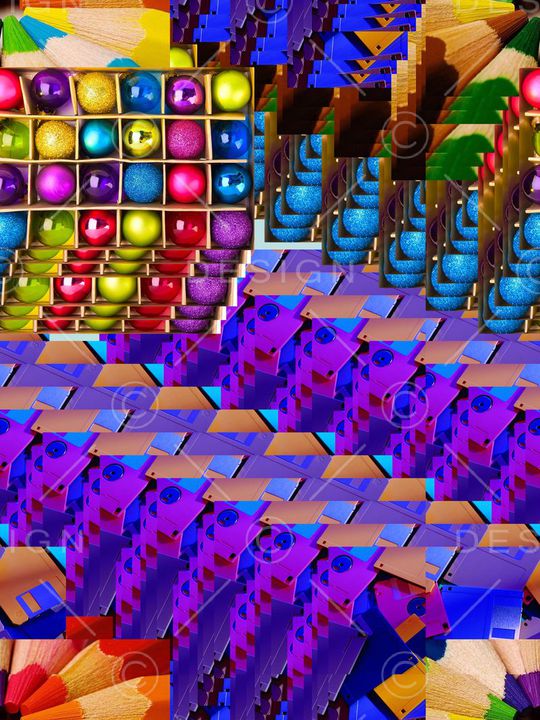 抽象印花华亿平台图片