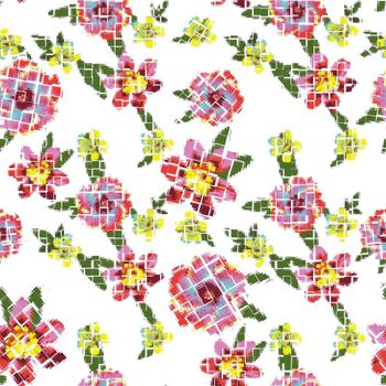 复古印花华亿平台图片