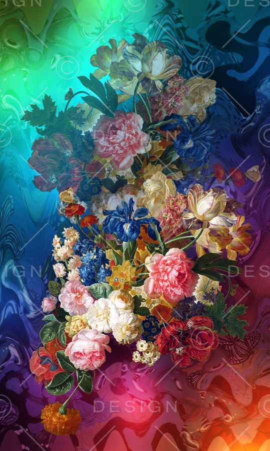 复古印花华亿平台图片