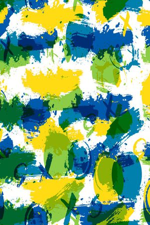 画笔笔触印花华亿平台图片