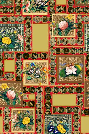 民族风印花华亿平台图片