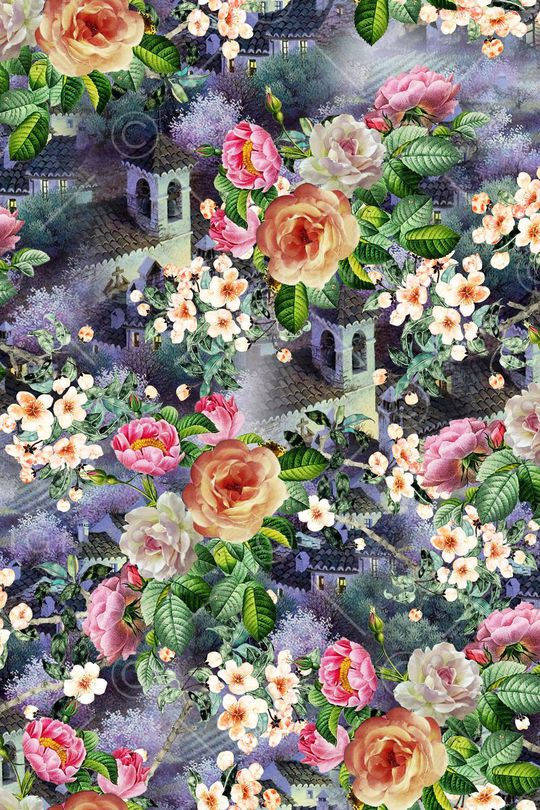 欧式印花华亿平台图片