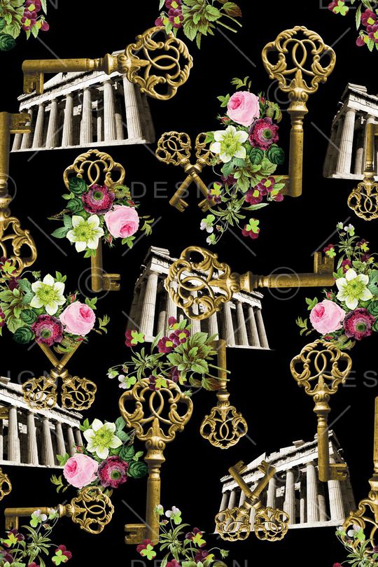 欧式印花华亿平台图片