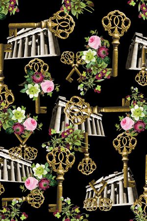 欧式印花华亿平台图片