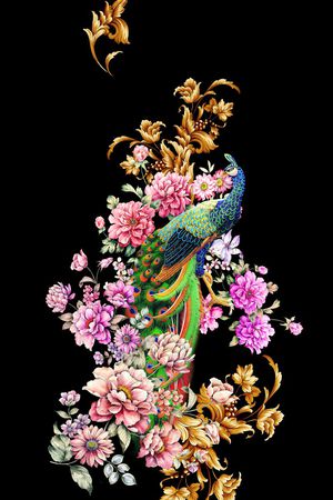 独幅印花华亿平台图片