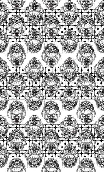 几何印花华亿平台图片