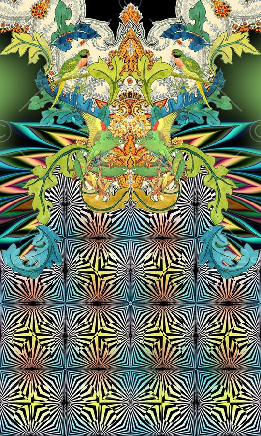 时尚印花华亿平台图片