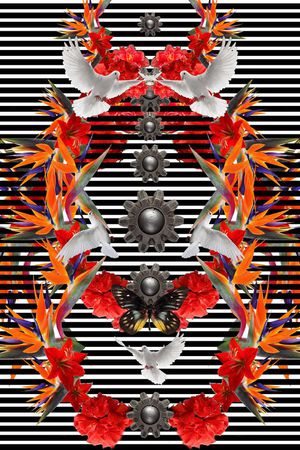 潮流印花华亿平台图片