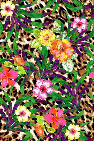 夏威夷印花华亿平台图片