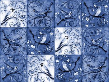 371530-时尚潮流花鸟格子