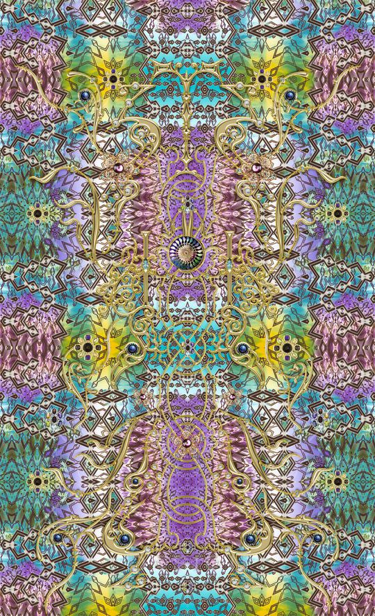 欧式印花华亿平台图片