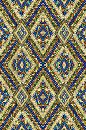 复古 几何 图形印花华亿平台图片