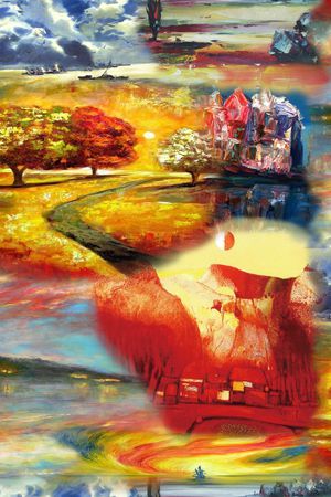 油画印花华亿平台图片