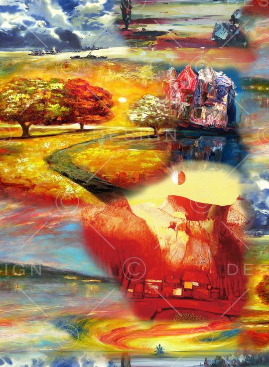 油画印花华亿平台图片