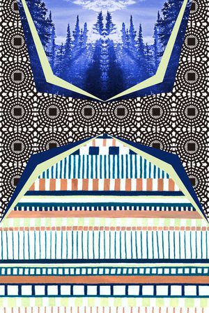 风景印花华亿平台图片