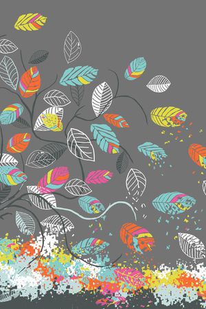 清新印花华亿平台图片