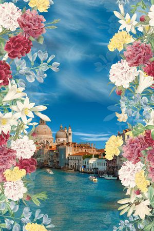 欧式印花华亿平台图片