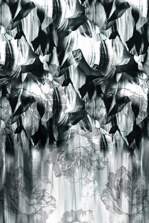 抽象印花华亿平台图片