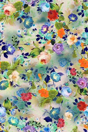 素雅印花华亿平台图片