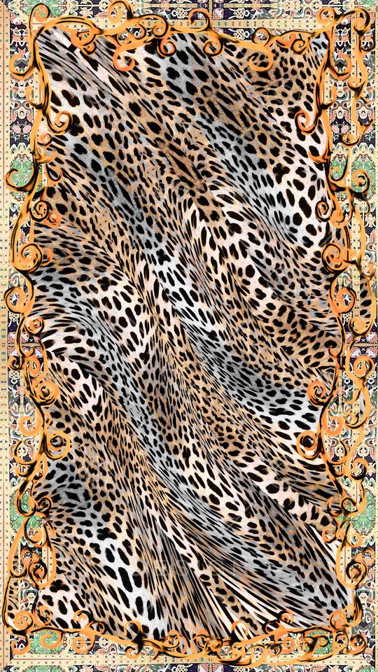 巴洛克、动物纹印花华亿平台图片