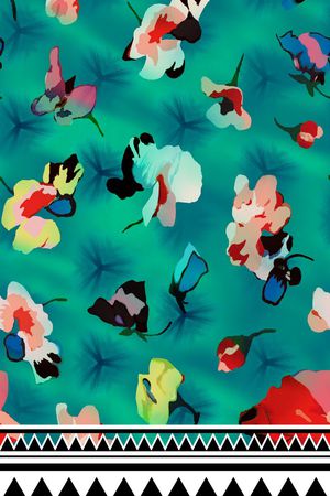 民族风印花华亿平台图片