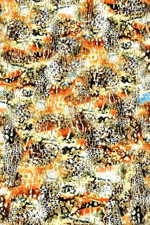 豹纹印花华亿平台图片