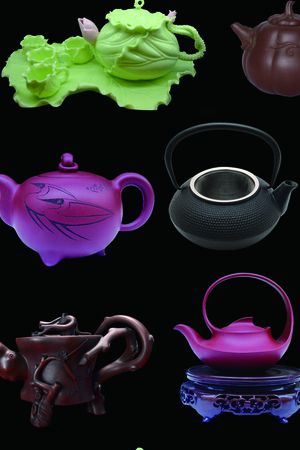 茶壶茶具印花华亿平台图片