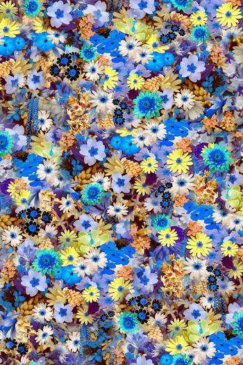 371888-清新满版花卉