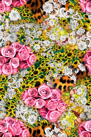 夏日风印花华亿平台图片