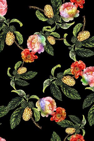 复古印花华亿平台图片