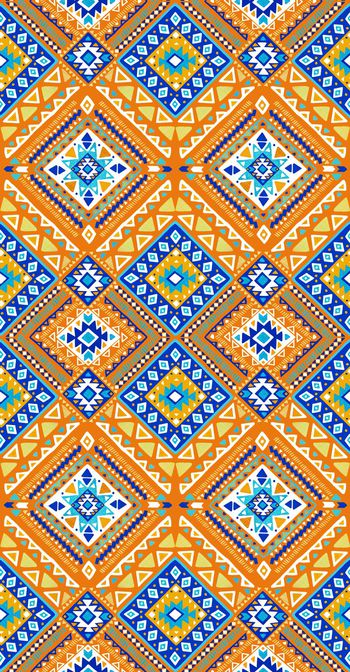 371944-民族风几何设计