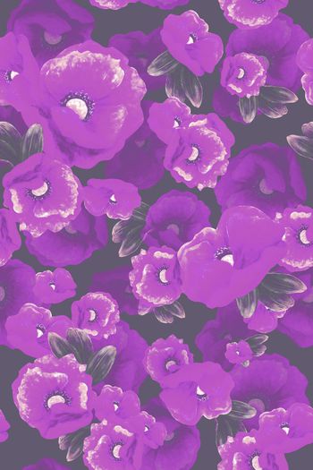 372040-热带手绘花卉纹