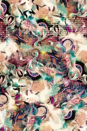 抽象印花华亿平台图片