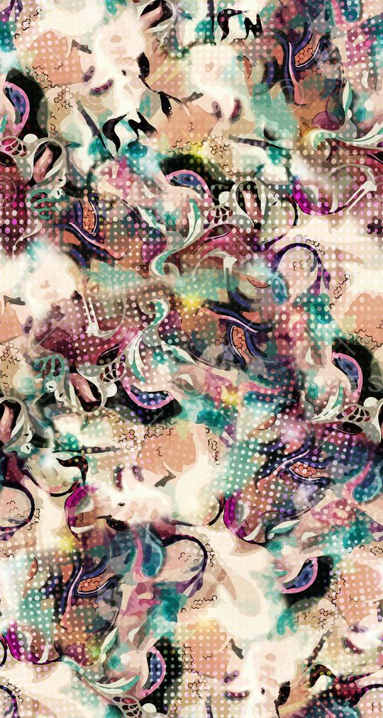 抽象印花华亿平台图片