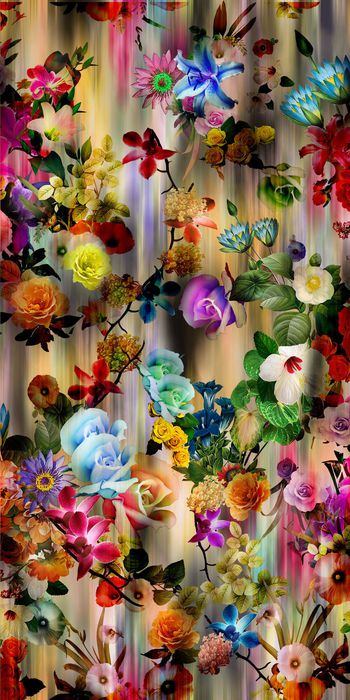 鲜花印花华亿平台图片