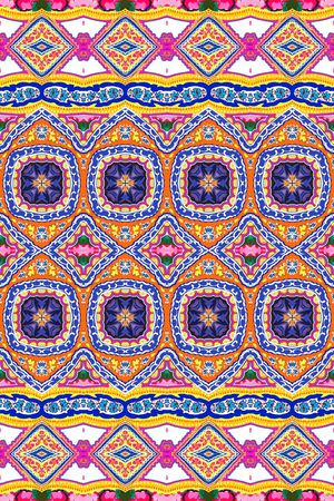 民族风印花华亿平台图片