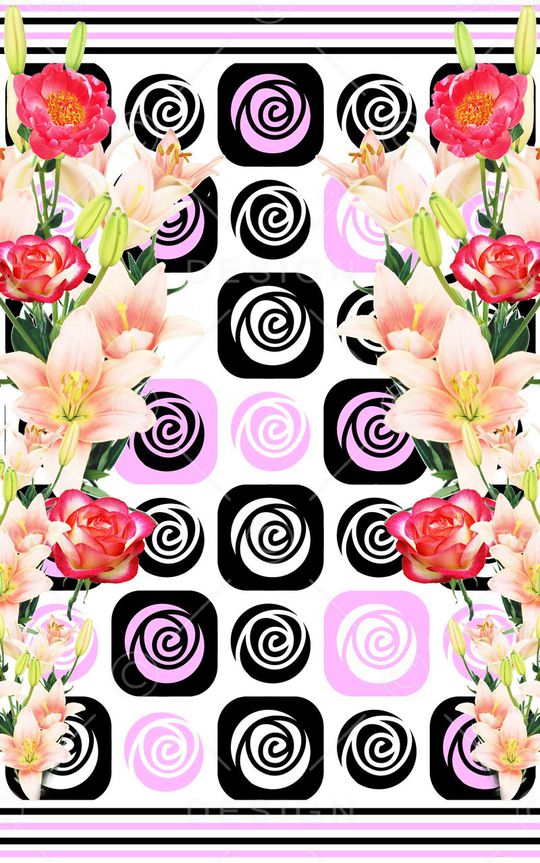 几何印花华亿平台图片