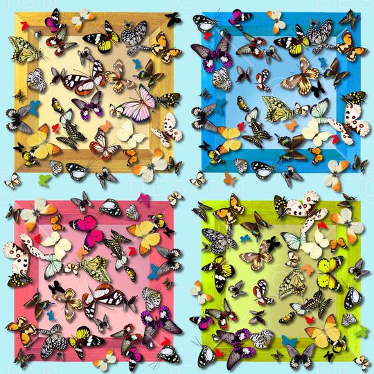 丝巾印花华亿平台图片