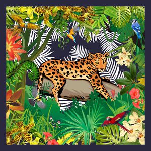 方巾印花华亿平台图片