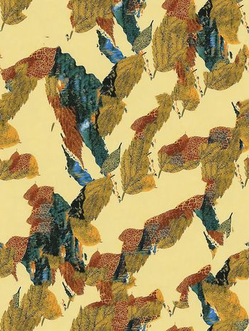 372294-秋冬树叶纹理男装女装衬衣卫衣