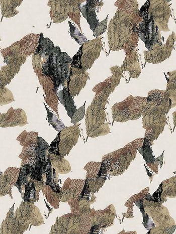 372295-秋冬树叶纹理男装女装衬衣卫衣