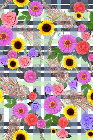 简约印花华亿平台图片