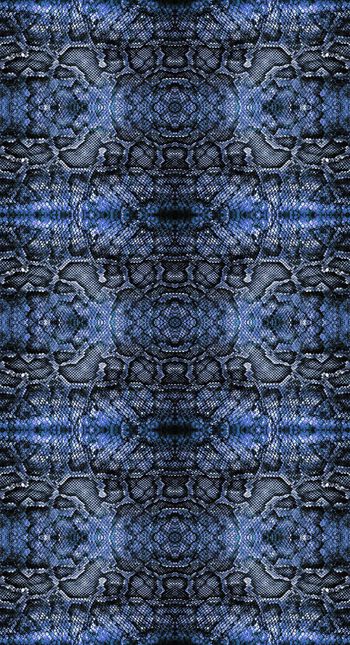 372312-逼真金色蛇皮肌理皮装男装女装直筒裤