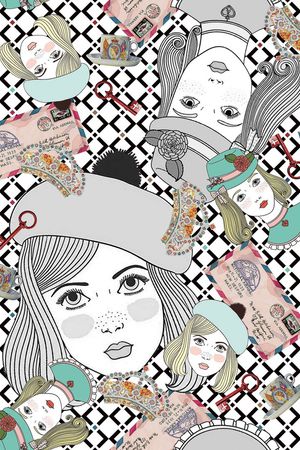 英伦印花华亿平台图片