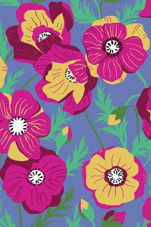 花朵印花华亿平台图片