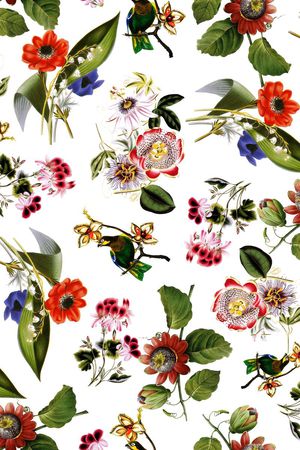 清新印花华亿平台图片