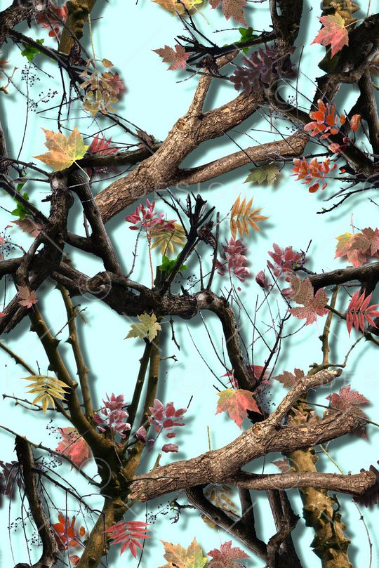 树枝印花华亿平台图片