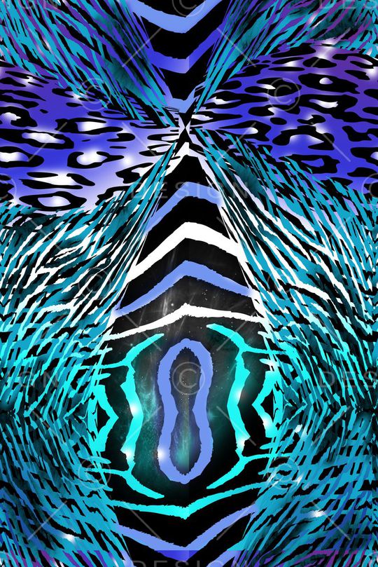 动物纹印花华亿平台图片