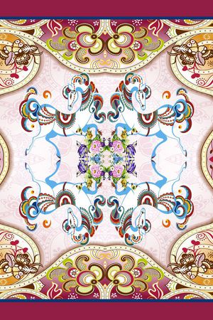 对称印花华亿平台图片